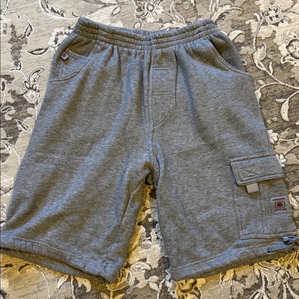 Gray Cargo Shorts for Men